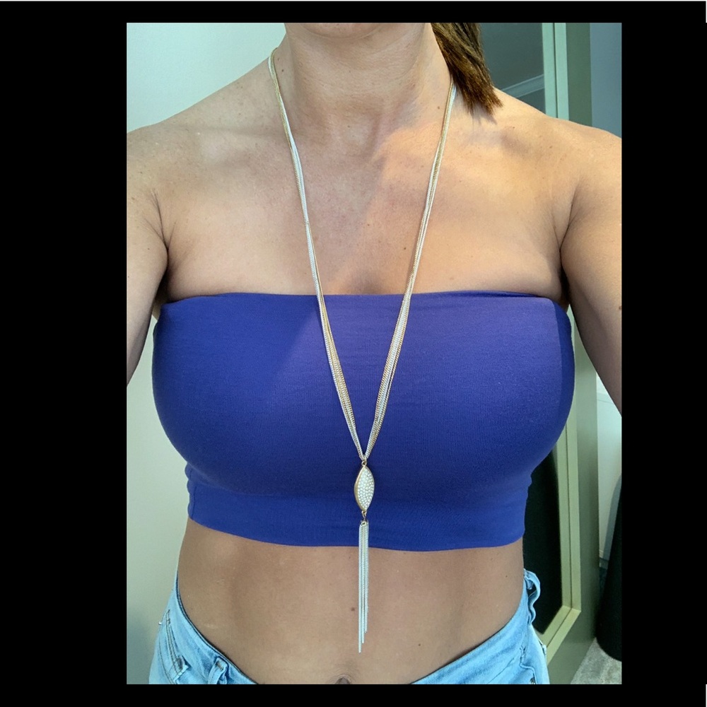 Guess Long gold and silver necklace